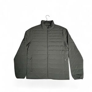 32 Degrees Heat NWOT Down Puffer Jacket Black Lightweight Zip Coat S